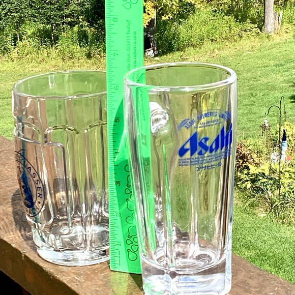 π» Vintage Asahi Tokyo πΌ BREWERIES Limited DRINKING GLASS with HANDLE - Picture 3 of 16